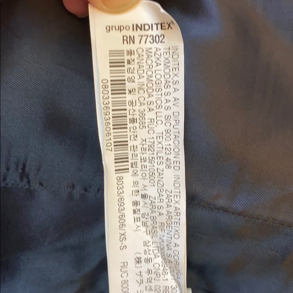 ZARA BLAZER WITH TUXEDO COLLAR NWT XS-S - Picture 13 of 16